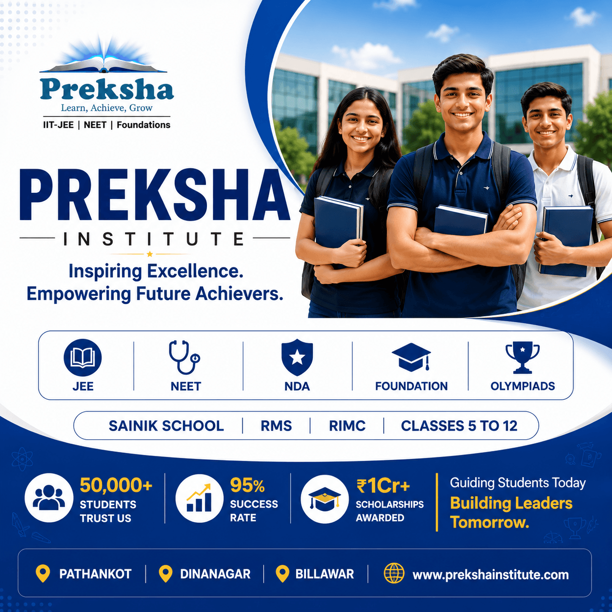 Preksha Institute learning environment