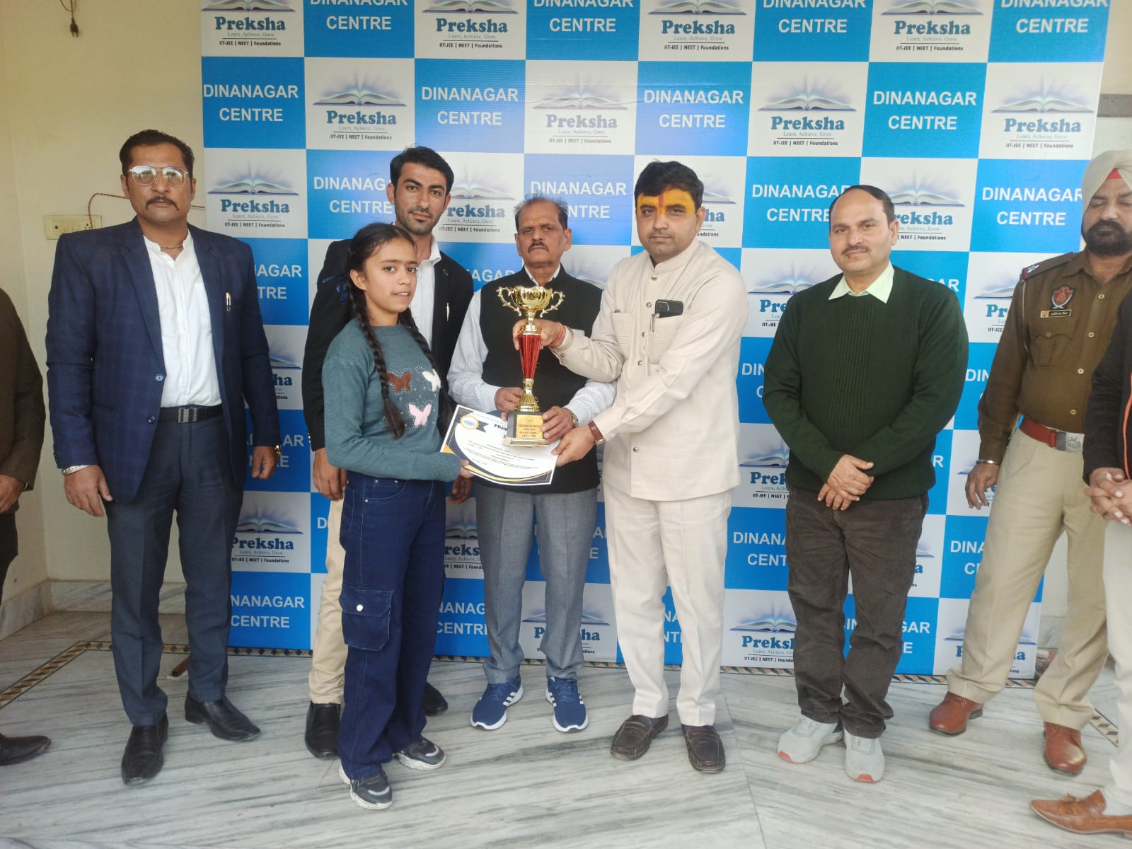 Prize Distribution for Sarita